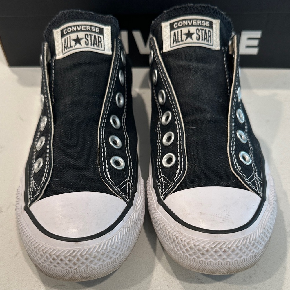 Converse Black and White Women's Shoes
